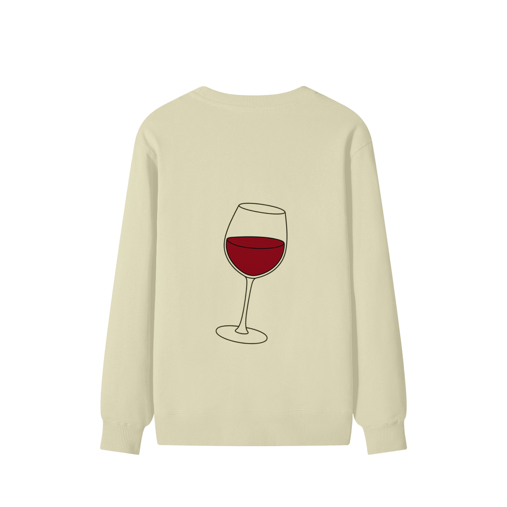 Vino Dark Printed Sweater