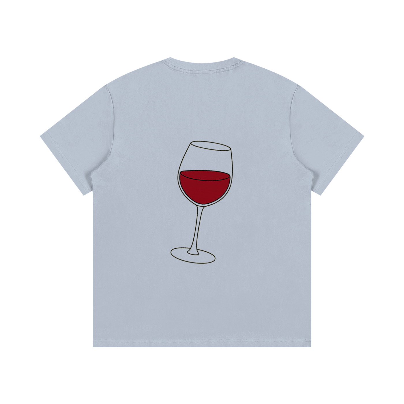 Vino Dark Printed Tee