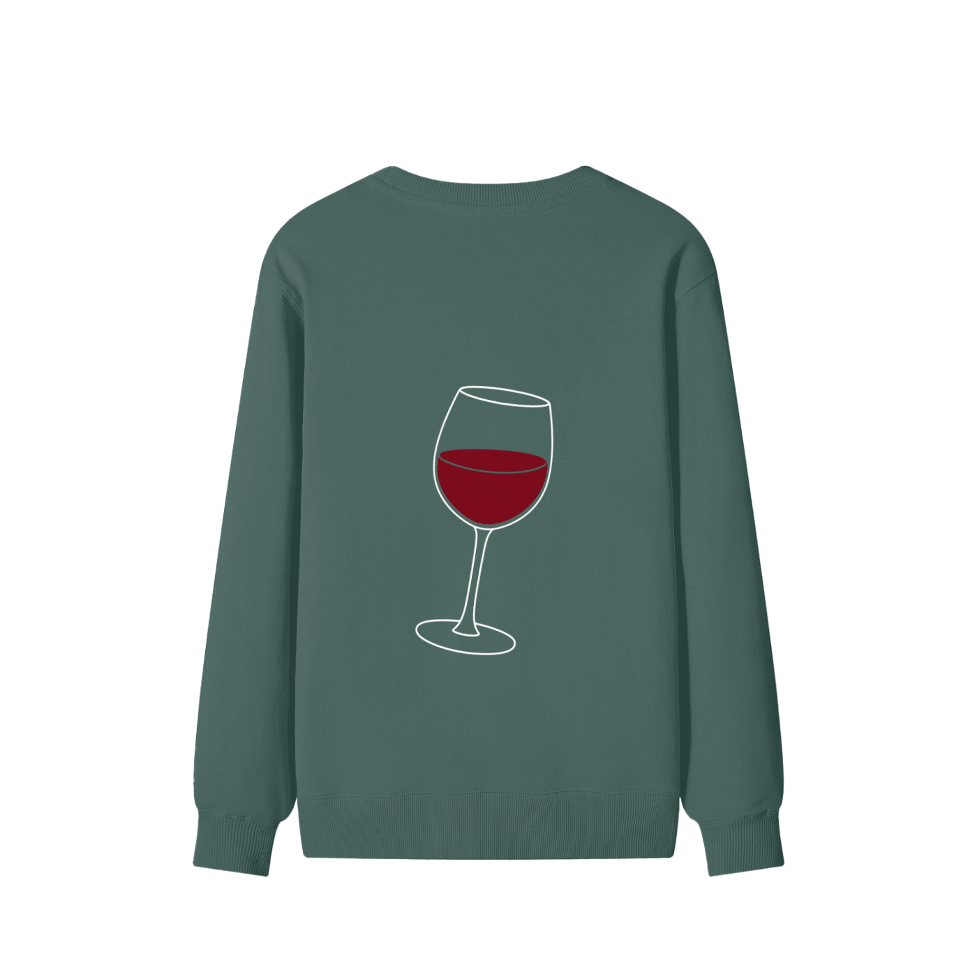 Vino Light Printed Sweater