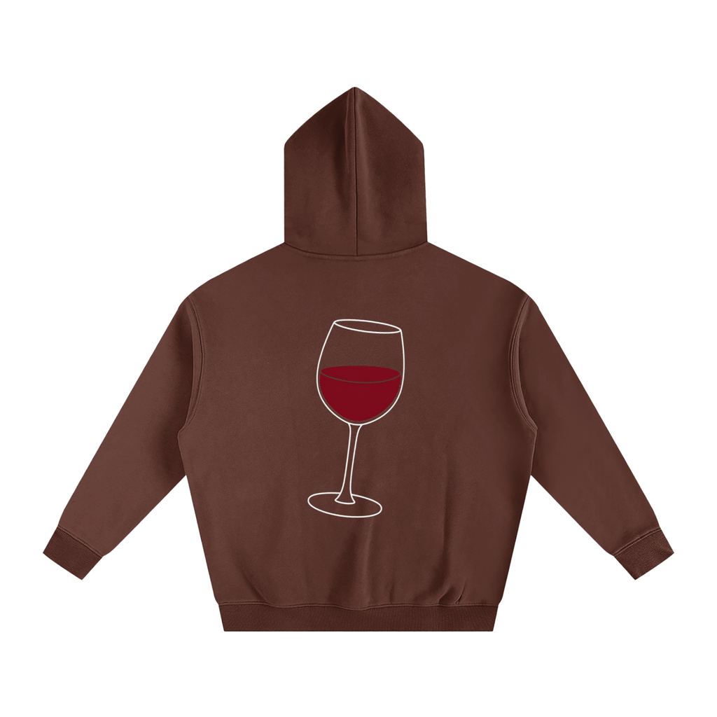 Vino Light Printed Hoodie