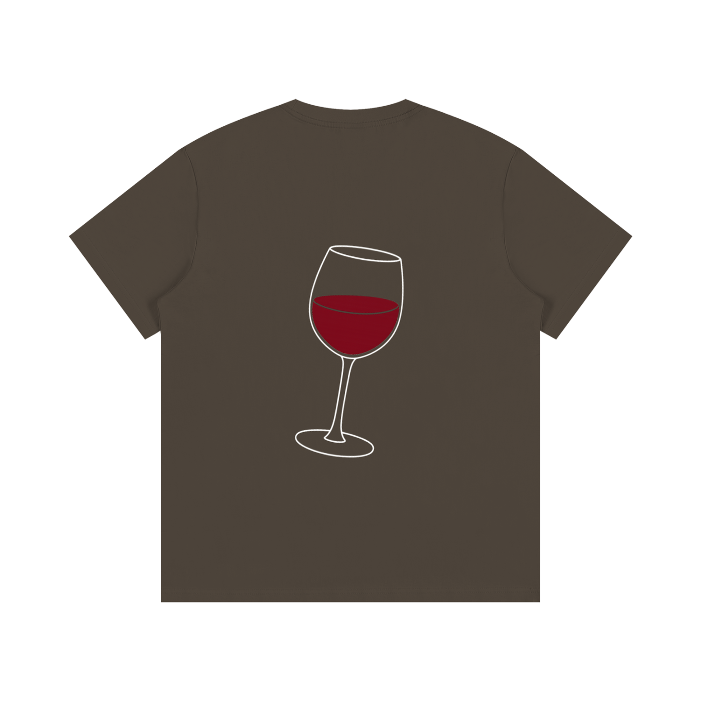 Vino Light Printed Tee