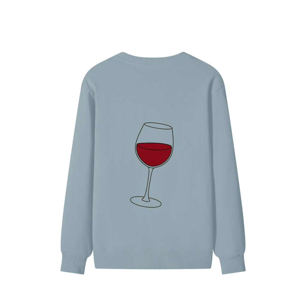 Vino Dark Printed Sweater