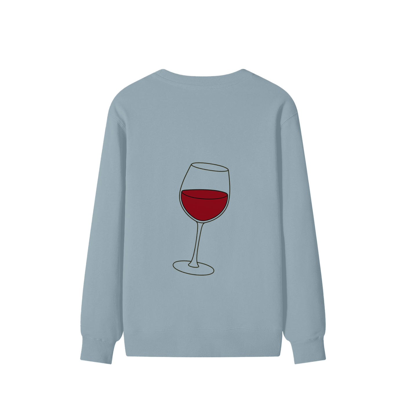 Vino Dark Printed Sweater