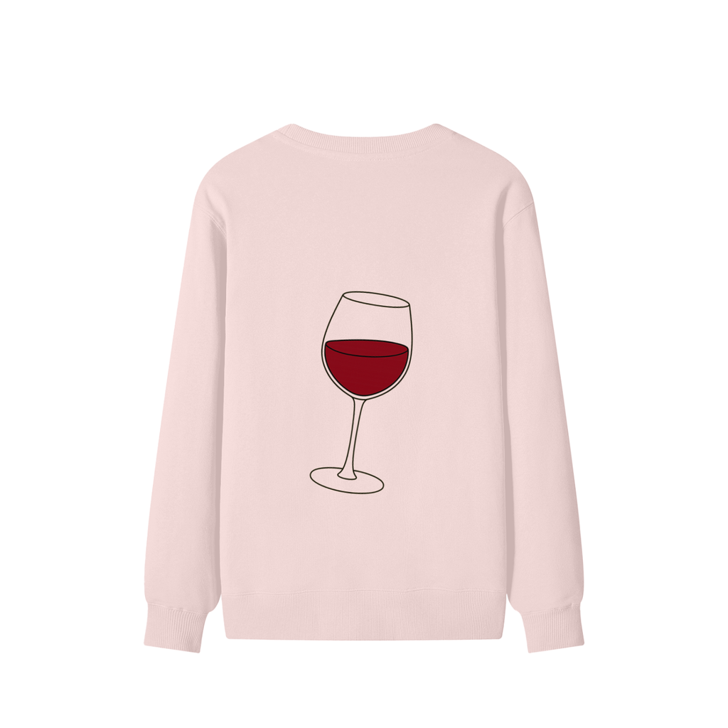 Vino Dark Printed Sweater