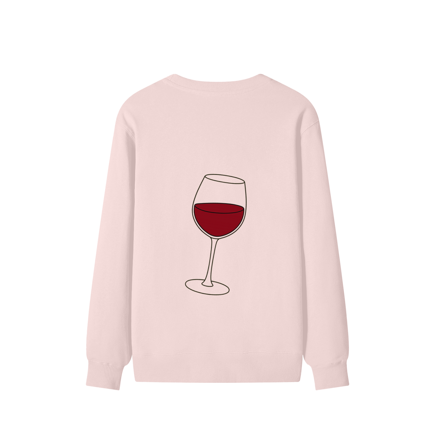 Vino Dark Printed Sweater